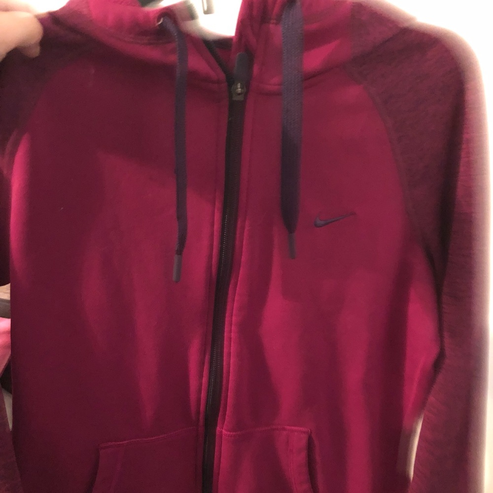 Nike Zip Sweatshirt - M